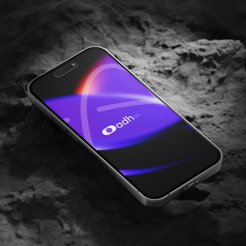 01 Free iPhone 15 Pro On Rock Mockup